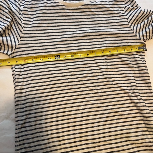Wesc Bernie Striped Long Sleeve T-Shirt White Gray Women’s Small - Picture 9 of 9
